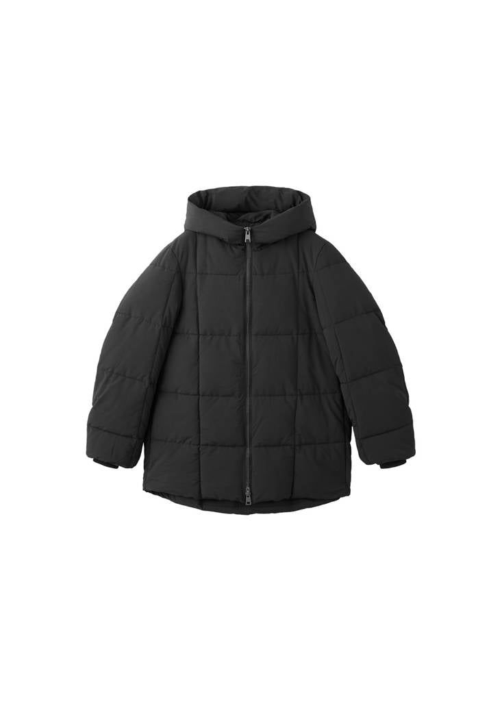 Anorak Matelassé À Capuche
