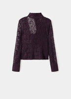 Chemise Dentelle Foulard