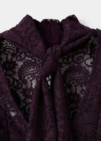 Chemise Dentelle Foulard