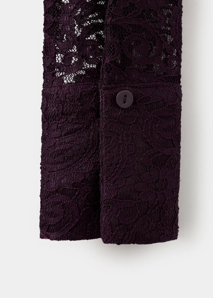 Chemise Dentelle Foulard