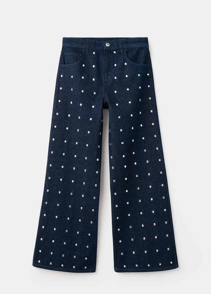 Jean Large À Strass