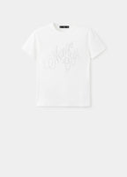 T-Shirt Message Strass