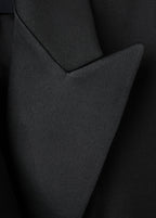 Veste De Costume Laine Mélangée À Rabats