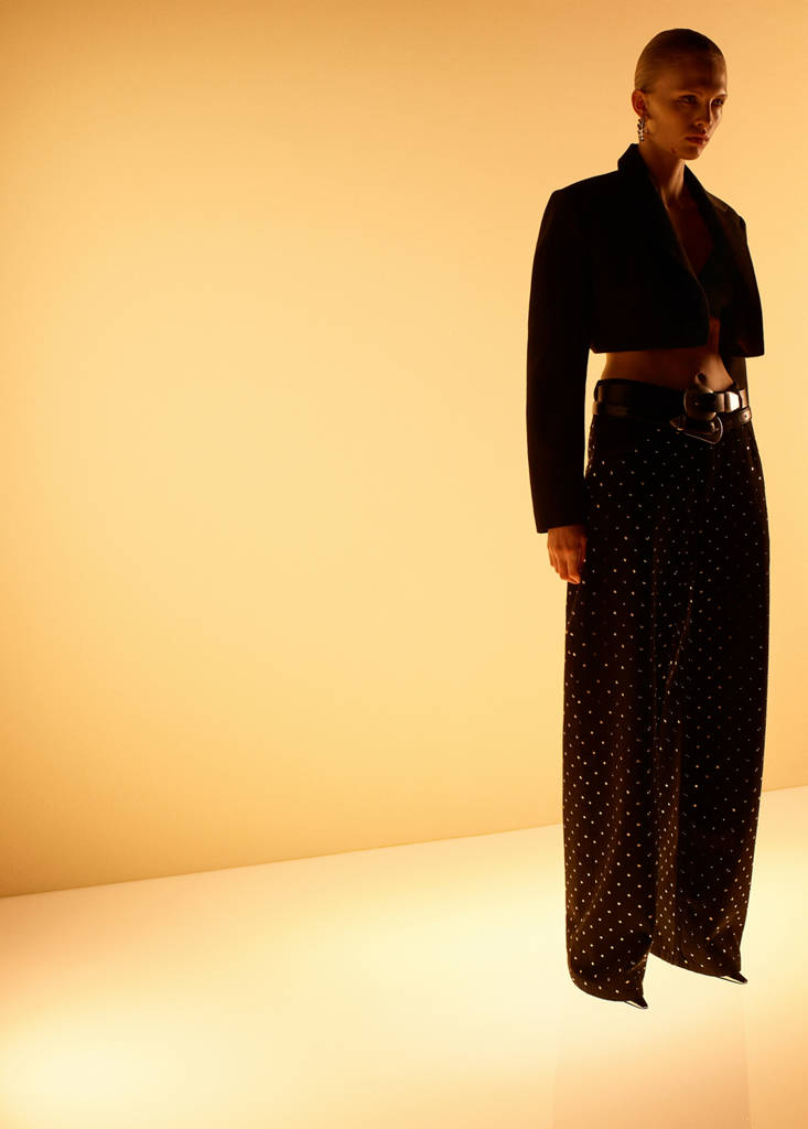 Jean Large À Strass