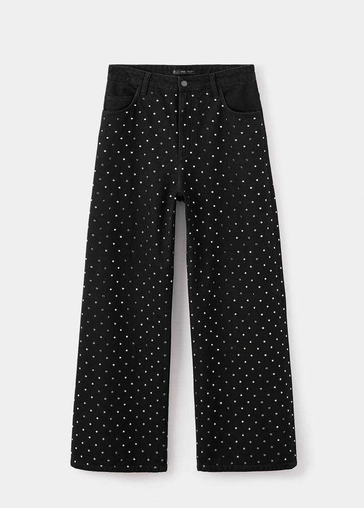Jean Large À Strass