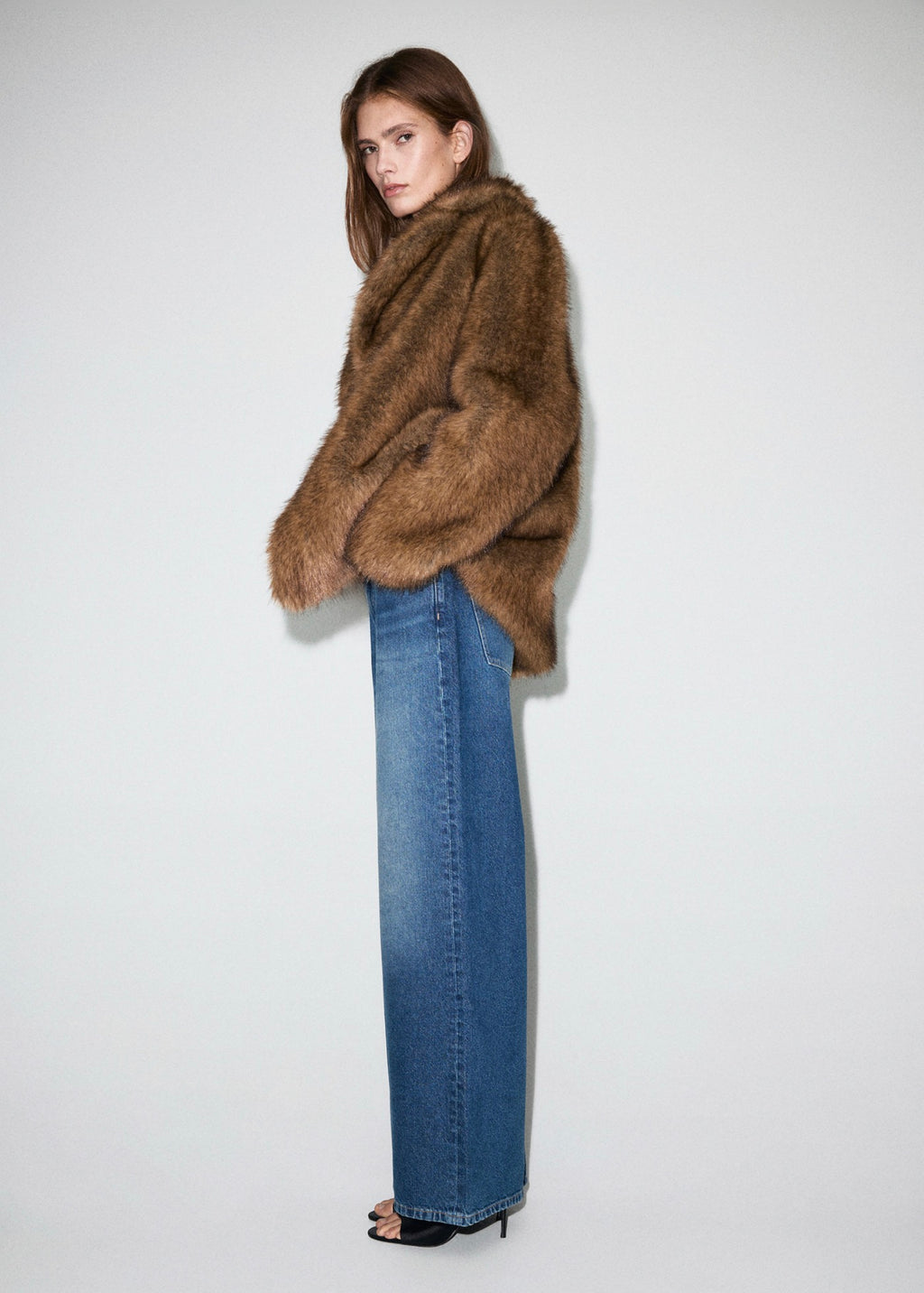 Jean Large Taille Croisée Normale