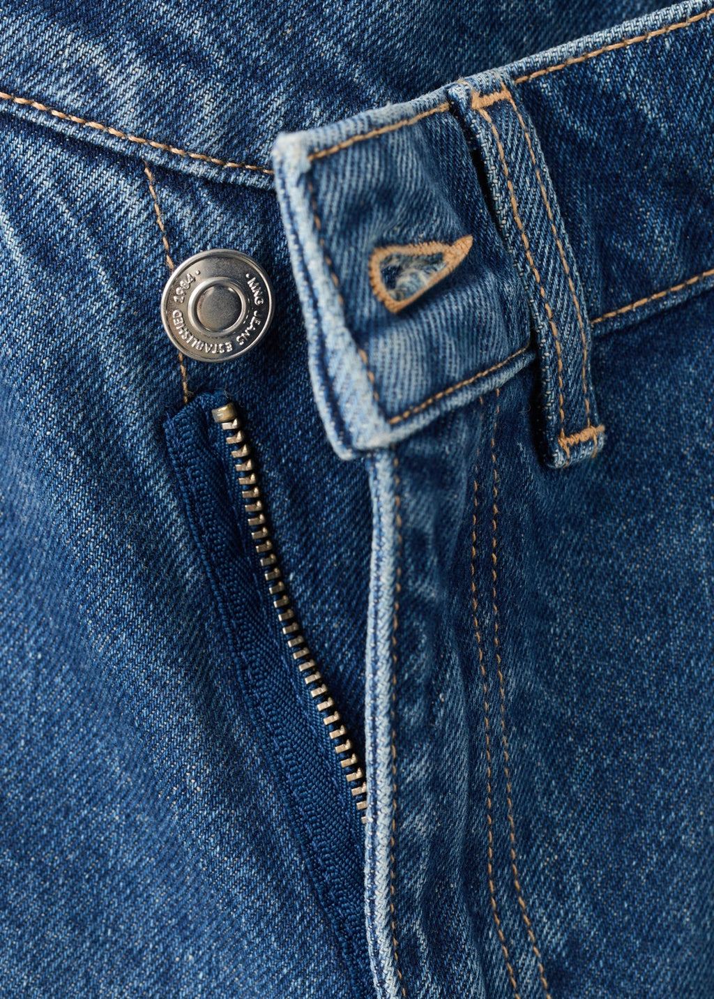 Jean Large Taille Croisée Normale