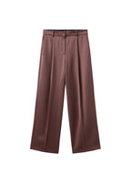 Pantalon De Costume Satiné