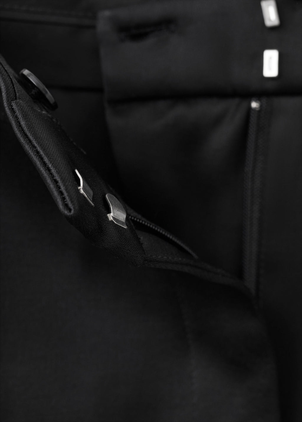 Pantalon De Costume Satiné