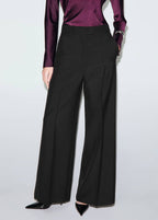 Pantalon Costume Laine Mélangée