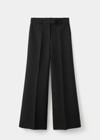 Pantalon Costume Laine Mélangée