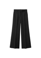 Pantalon Costume Laine Mélangée