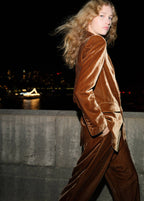 Pantalon Costume Velours