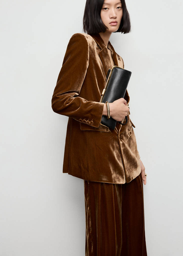 Pantalon Costume Velours