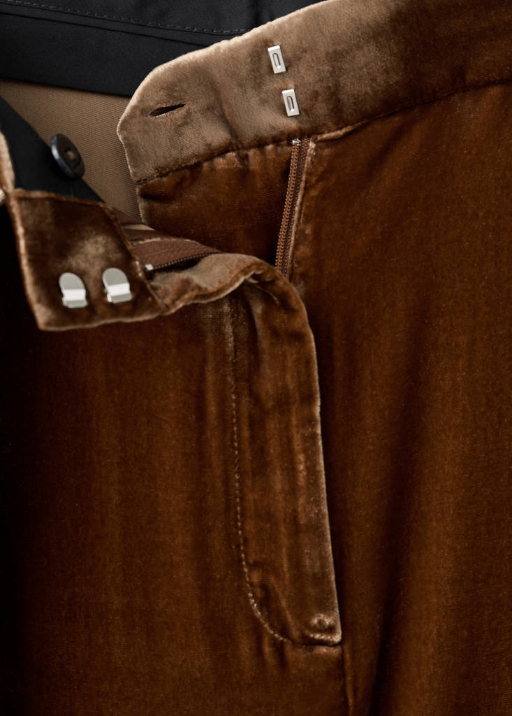 Pantalon Costume Velours