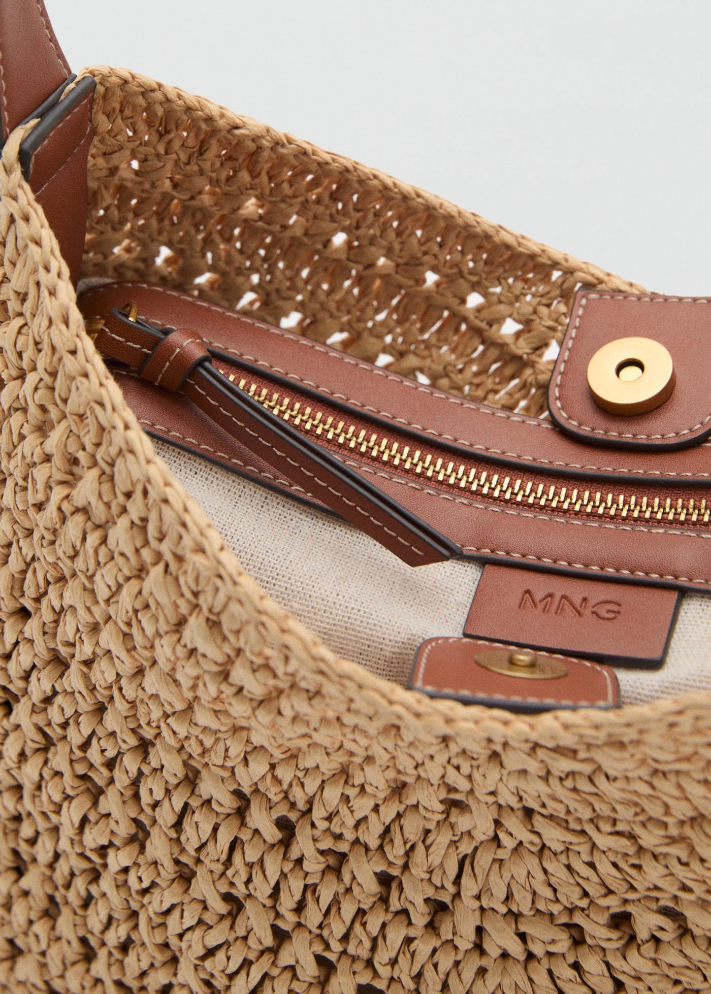 Sac Porté Épaule Fibre Naturelle