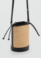 Petit Sac Seau En Raphia