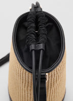 Petit Sac Seau En Raphia
