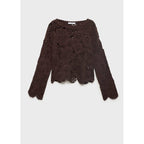 Pull-Over Crochet Fleurs