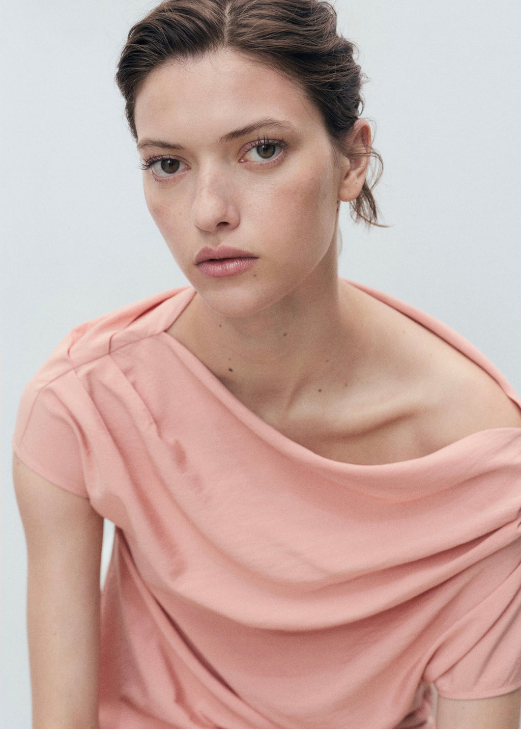 Blouse Asymétrique Drapée