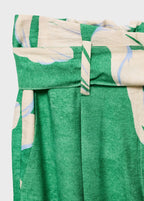Pantalon Imprimé Ceinture