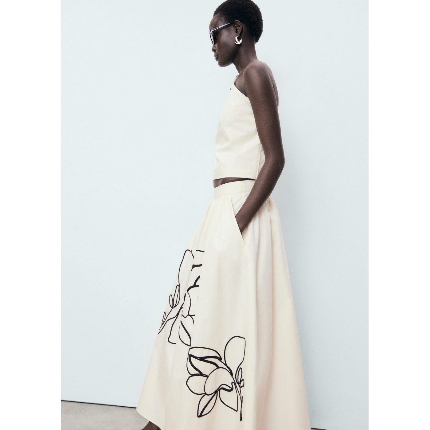 Skirt Bari - Off White