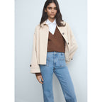 Jean Flare Crop Poches