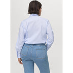 Jean Flare Crop Poches