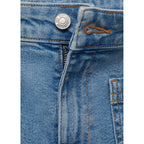Jean Flare Crop Poches
