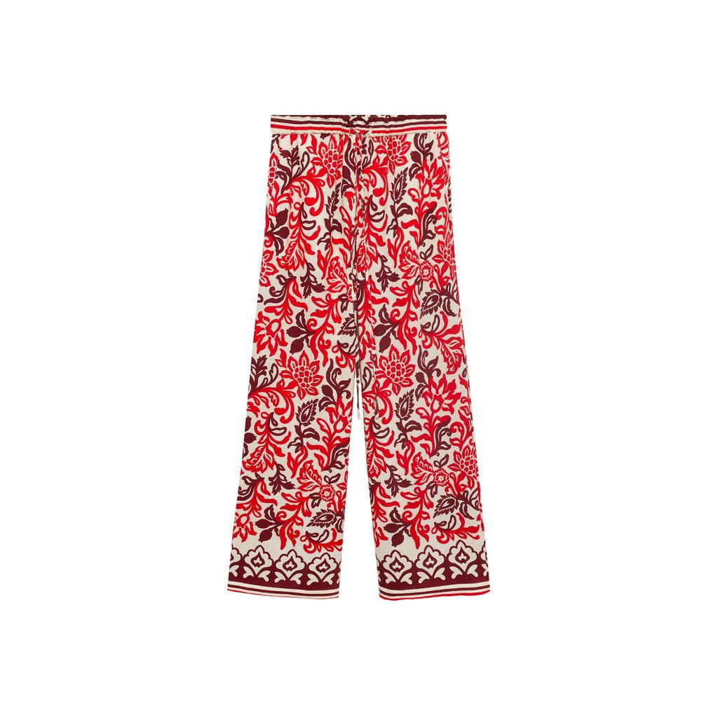 Printed Flowy Trousers