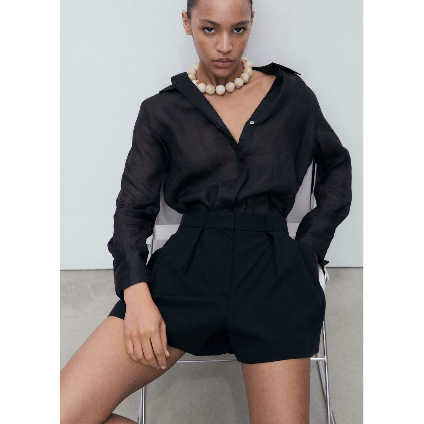 Short Greta - Black