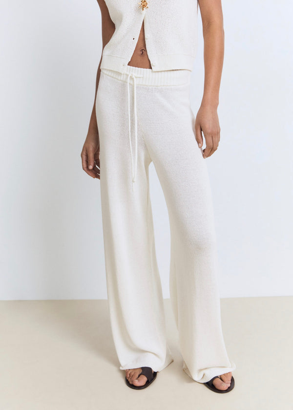 Openwork Knit Pants