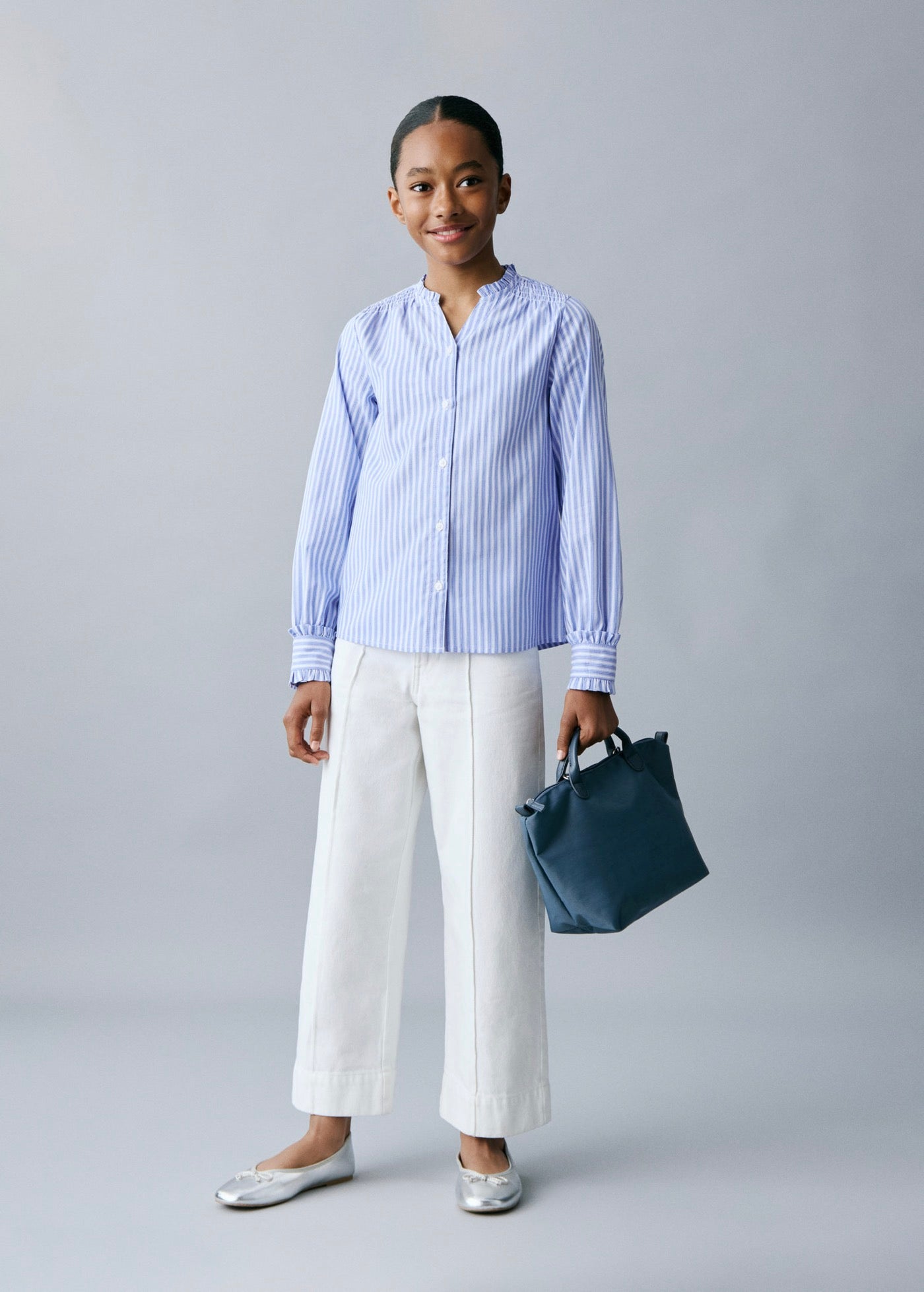 Camisa Catalina Azul - Niña