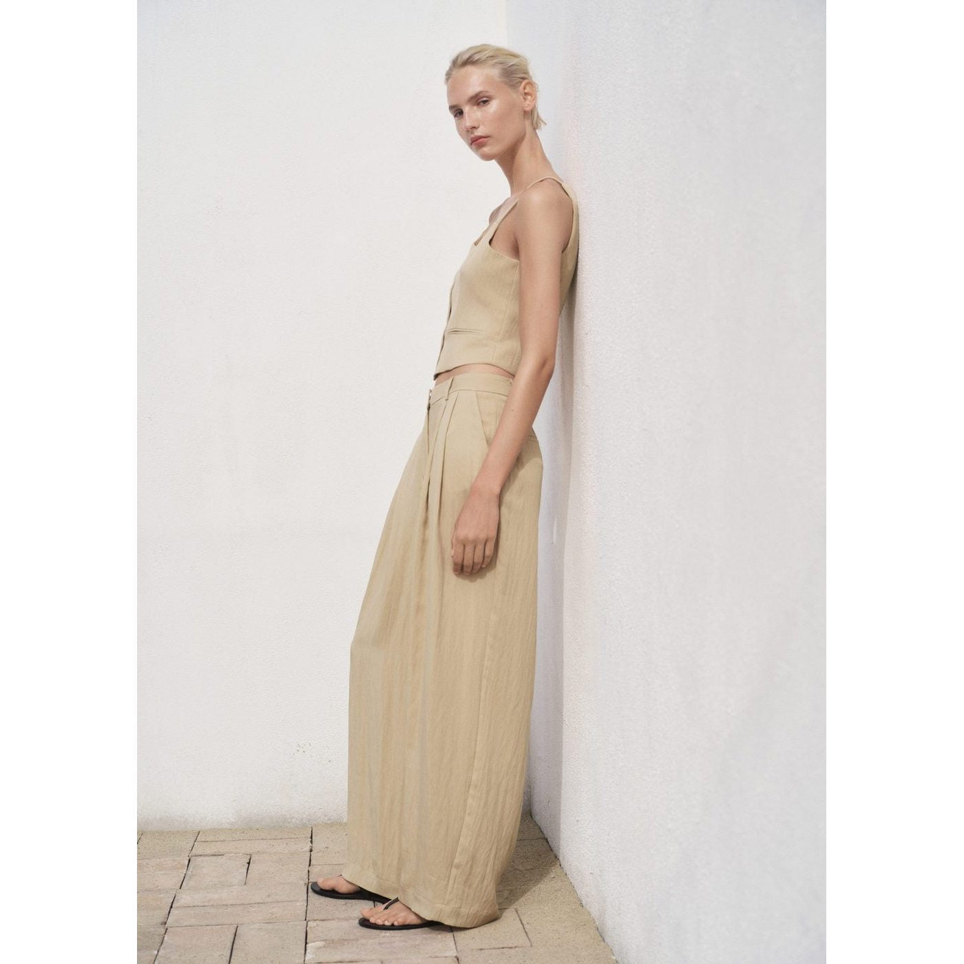 Pantalon Deia - Beige
