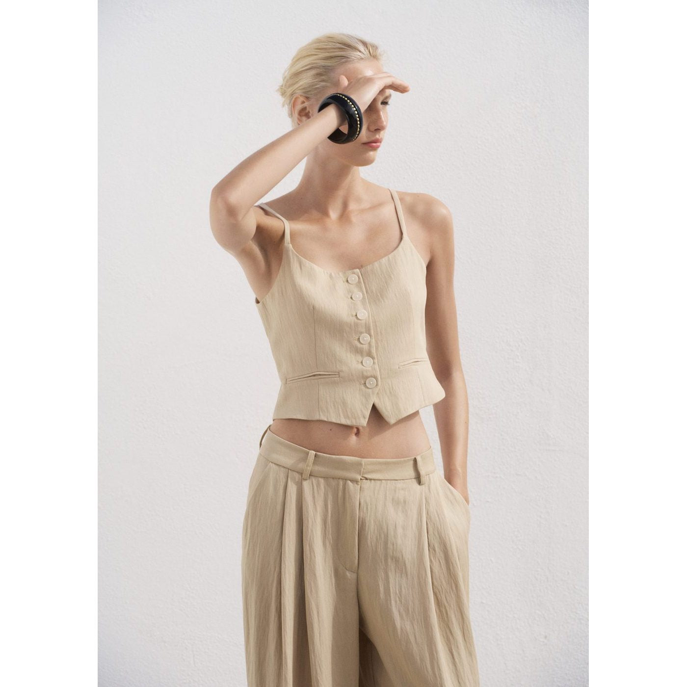 Pantalon Deia - Beige