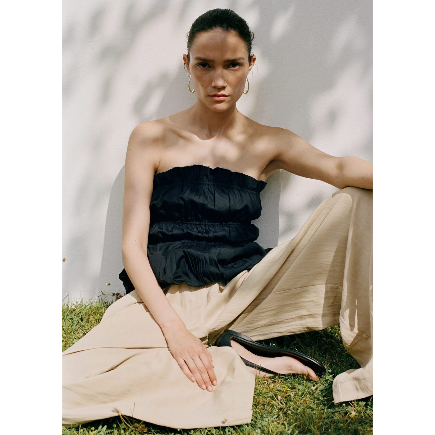 Pantalon Deia - Beige