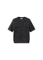 Pull-Over Lurex Manches Courtes