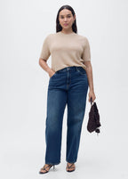 Pull-Over Lurex Manches Courtes