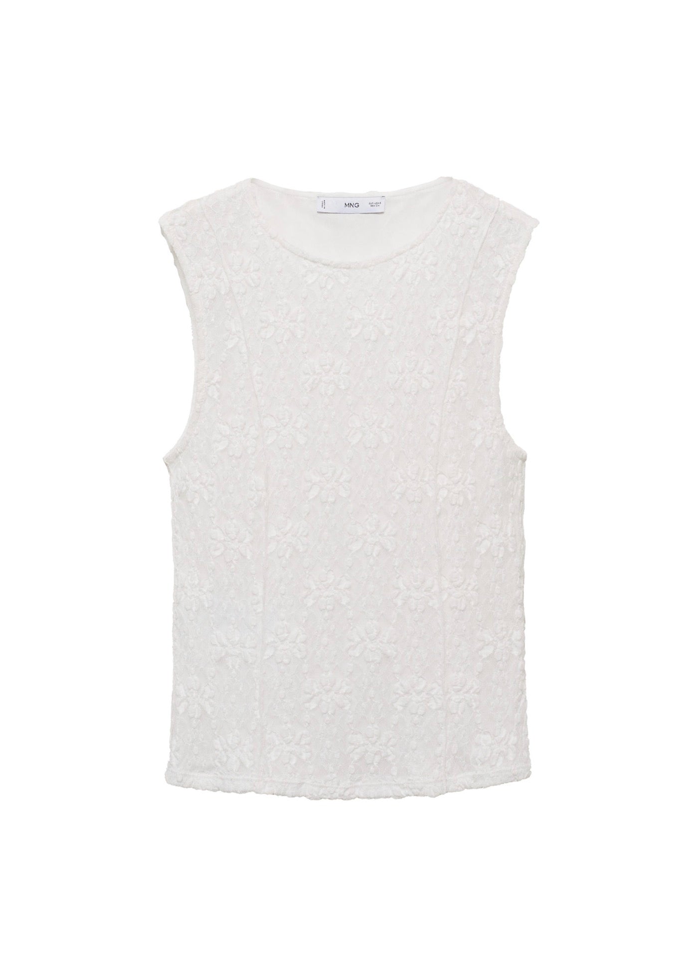 T-Shirt Bretelles Dentelle
