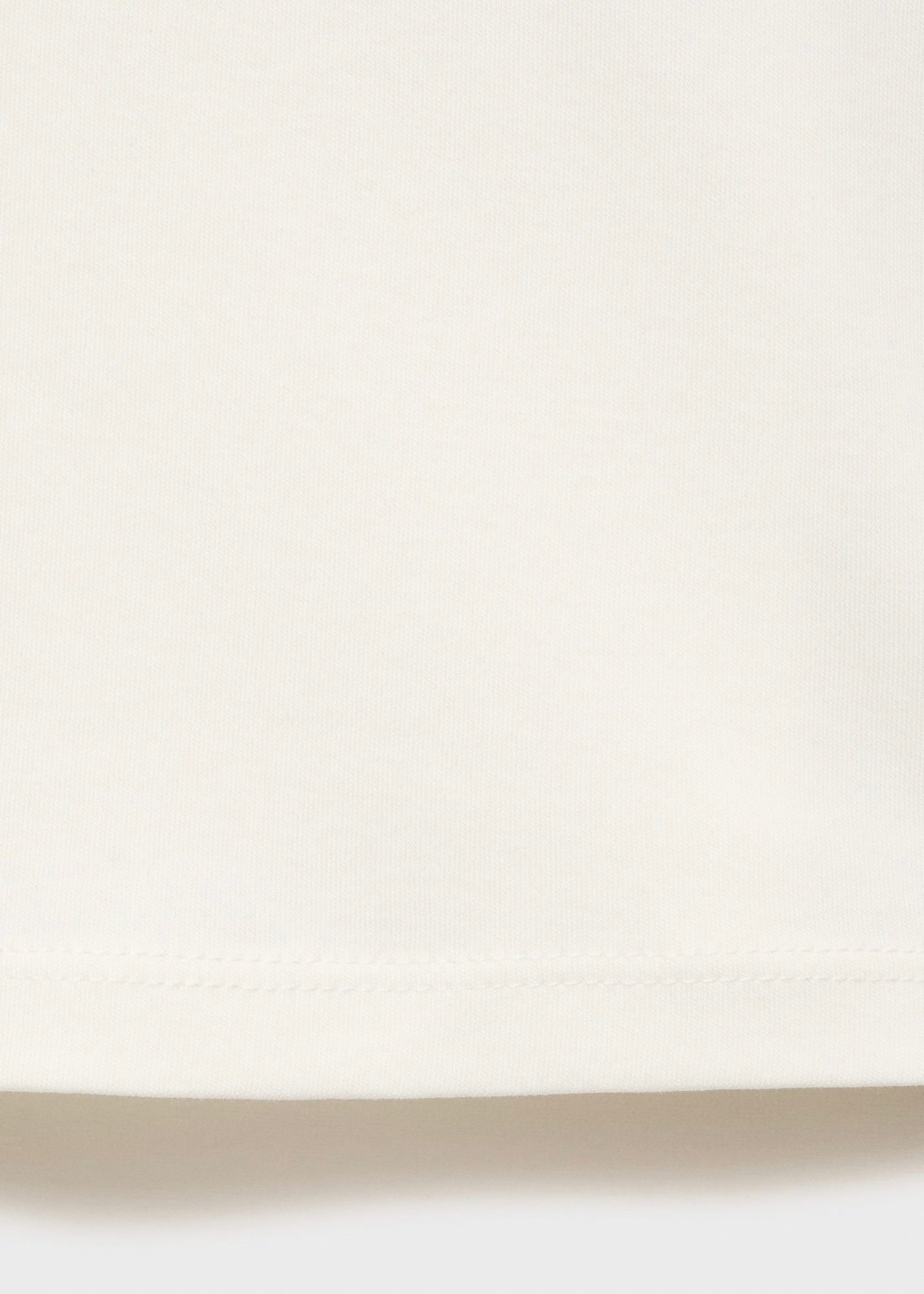 T-Shirt Coton Broderie À Fleurs