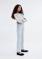 Salopette Agnes Bleu Clair - Fille