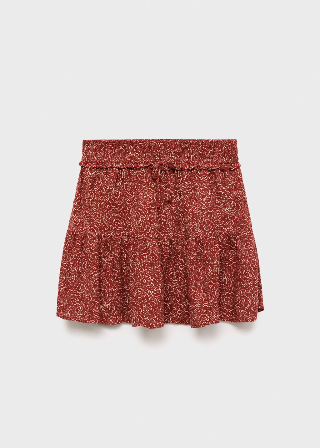 Falda Lolita Naranja Quemado - Niña