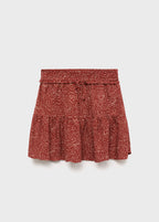 Falda Lolita Naranja Quemado - Niña