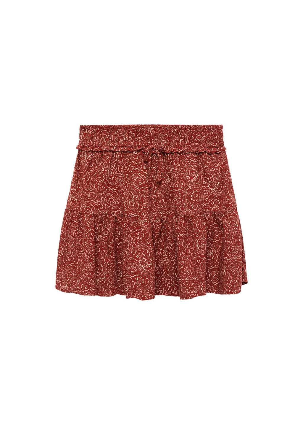 Falda Lolita Naranja Quemado - Niña
