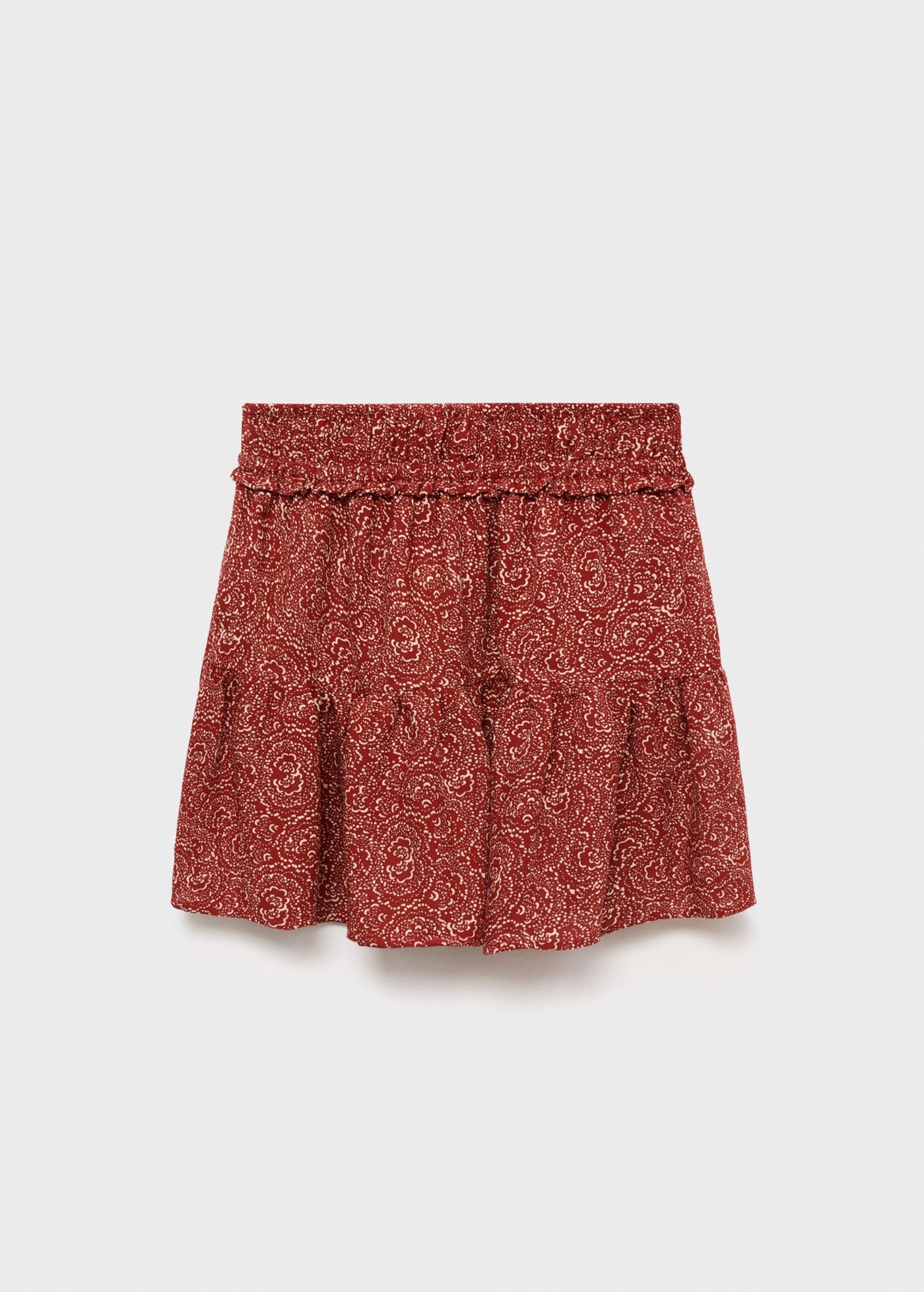Falda Lolita Naranja Quemado - Niña