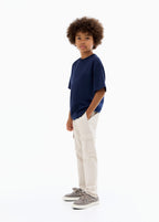 Pantalon Cargo Gris Glacier - Garçon