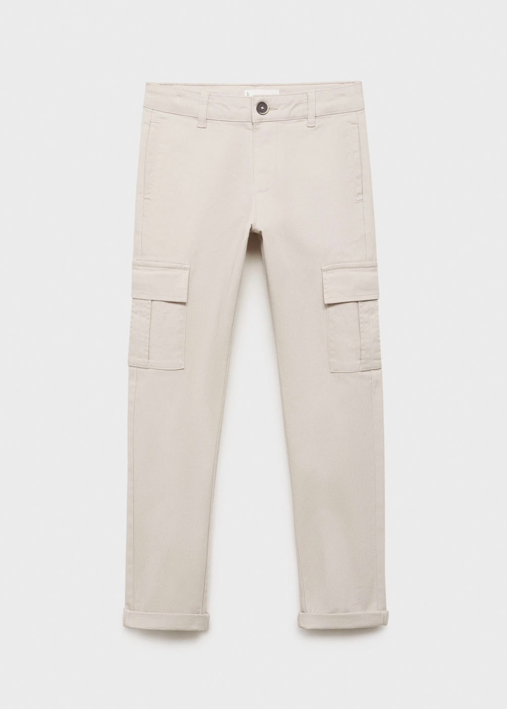 Pantalon Cargo Gris Glacier - Garçon