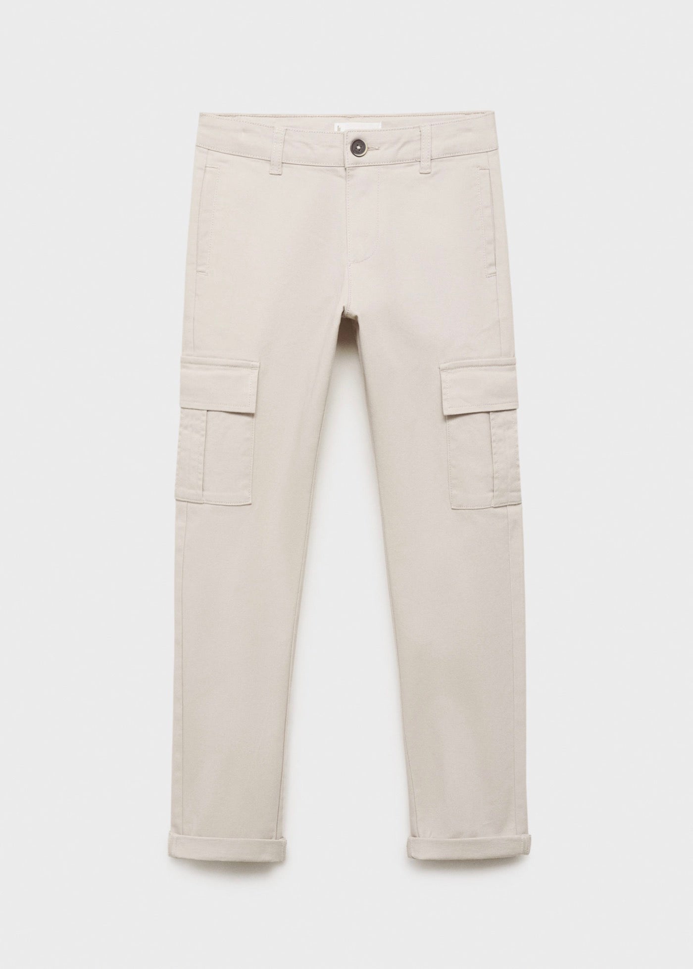 Pantalon Cargo Gris Glacier - Garçon