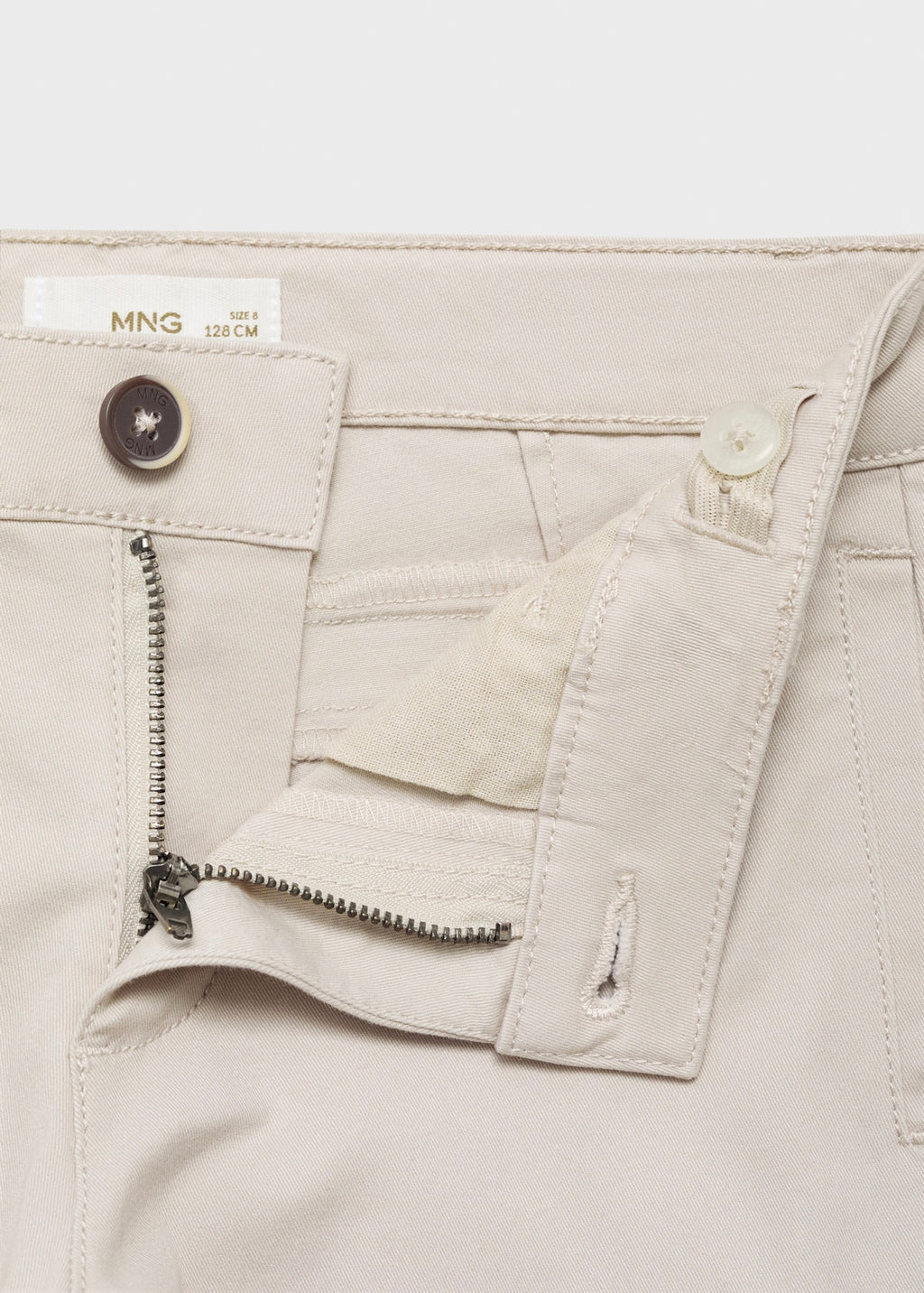 Pantalon Cargo Gris Glacier - Garçon