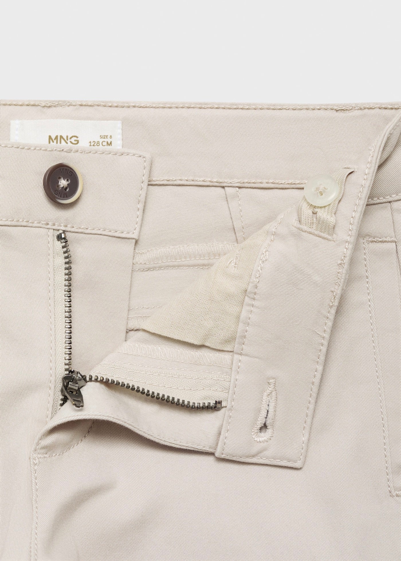 Pantalon Cargo Gris Glacier - Garçon